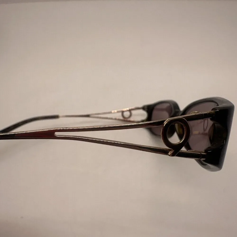 NINE WEST 350 0086 54/15/130 TORTOISE GOLD EYEGLASSES FRAMES ONLY GU71